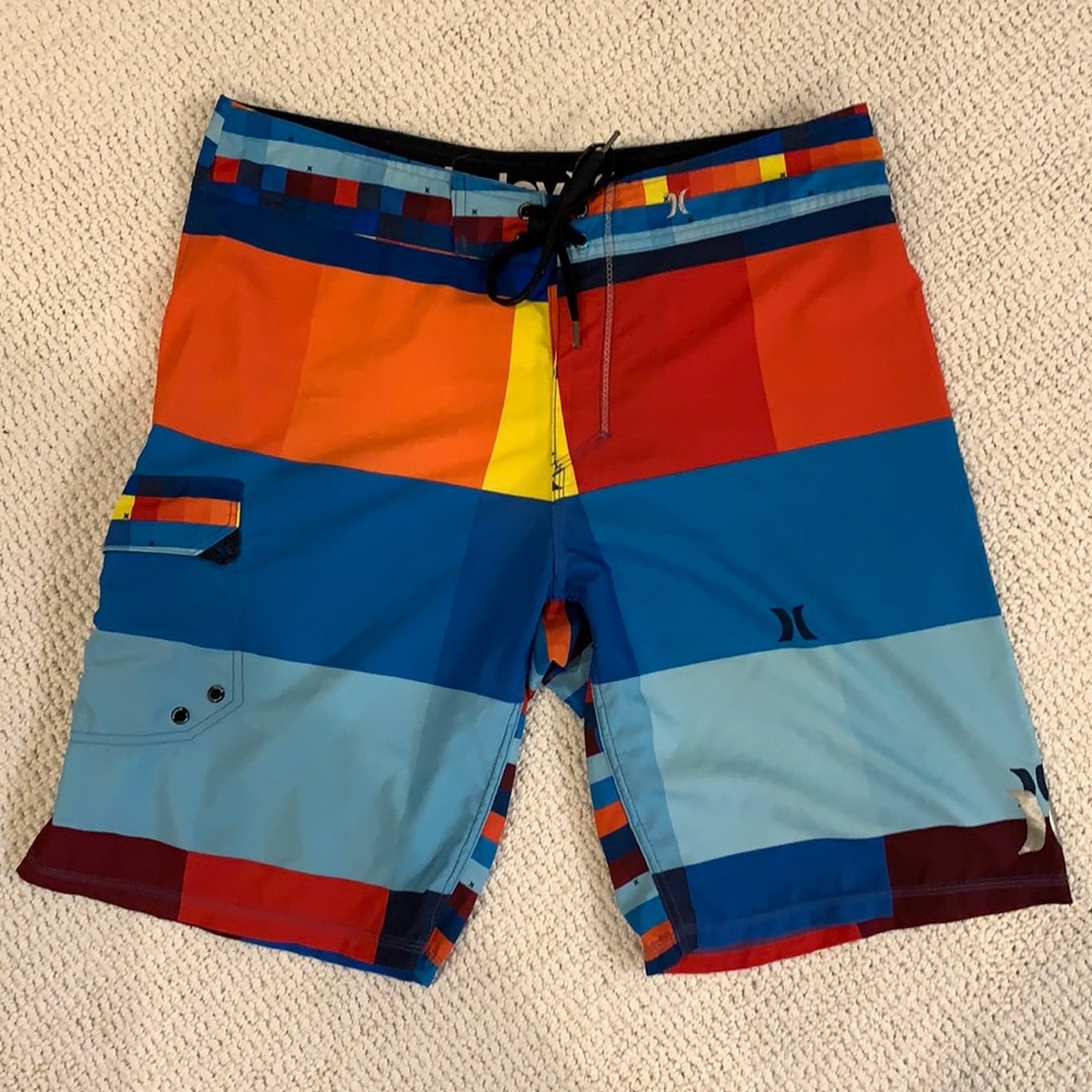 Hurley Phantom Board Shorts (Multicolored, 34)